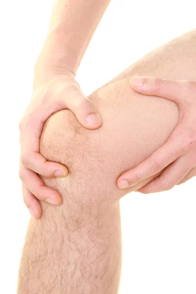 Sprained knee　 — Stock Photo, Image